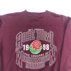 90s WSU Cougars 84th Rose Bowl Crewneck Sweatshirt